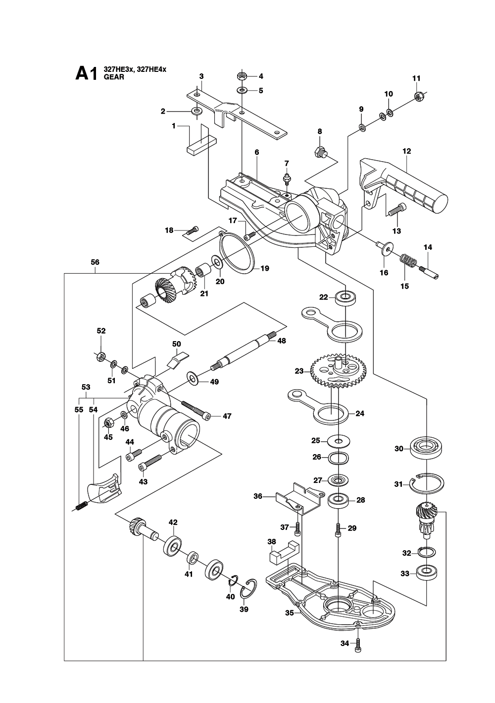 Husqvarna 327 HE4X(10) Parts List Husqvarna 327 HE4X(10) Repair Parts OEM Parts with